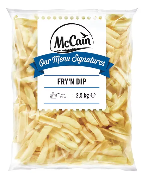 POMFRIT MCCAIN FRY'N'DIP 2,5KG MC CAIN