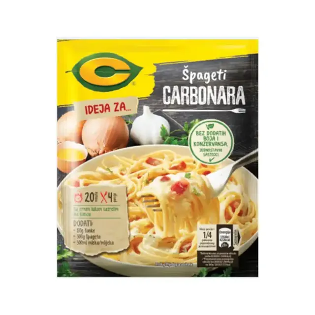 C FIX SPAGHETTI CARBONARA 34G NESTLE