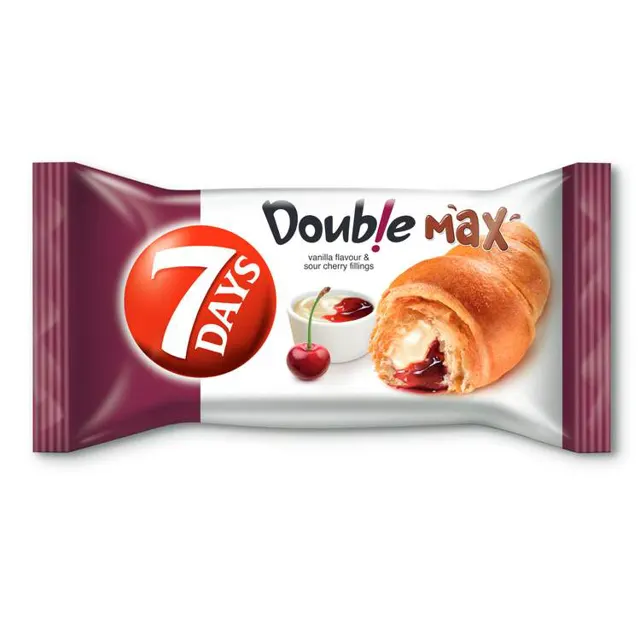 7DAYS DOUBLE VANILLA&SOUR CHERRY 60gr 7 DAYS