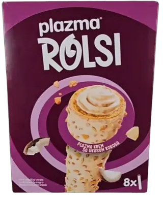 KEKS BAMBI PLAZMA ROLLS SA KOKOSOM 130G