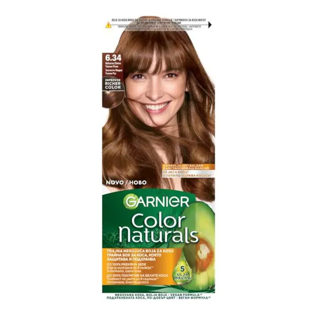 GARNIER Color Naturals boja za kosu 6.34 GARNIER Color Naturals
