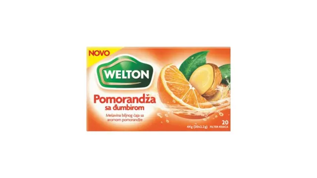 Vocni caj/pomorandza/djumbir Welton 44g Welton