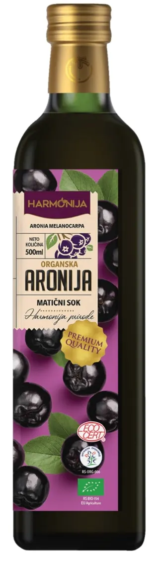 HARMONIJA MATIČ.SOK ARONIJE ORGAN.500ml