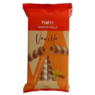 WALTZ CRUNCHY ROLLS VANILA 170gr