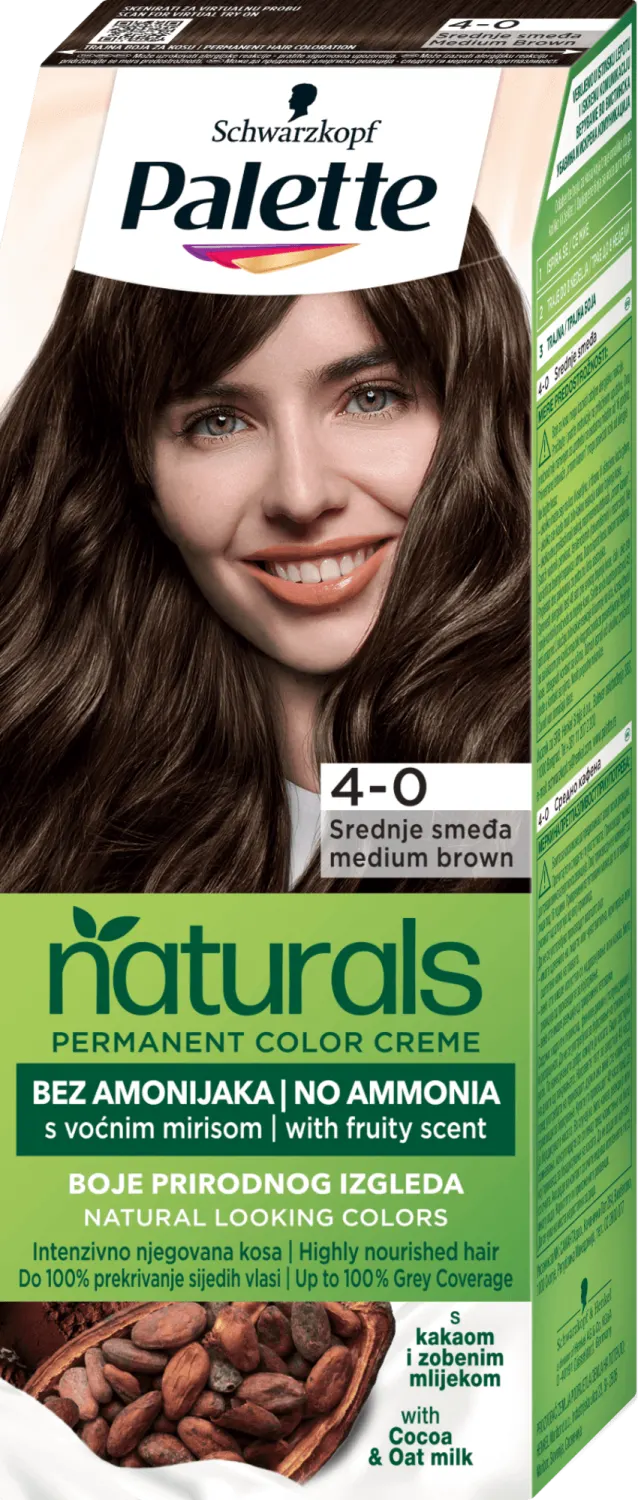 FARBA ZA KOSU PALETTE PNC 700 SREDNJE SMEDJA 3-68 MD INTERNACIONAL