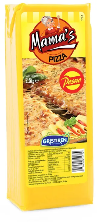 Pizza Mama s Gristiren 2.5kg
