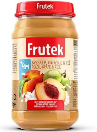 Kasica Fructal breskva,pirin.Frutek 190g