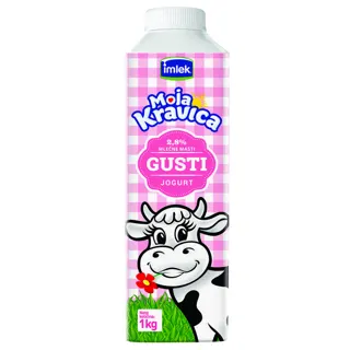 Jogurt gusti moja kravica 1kg TT