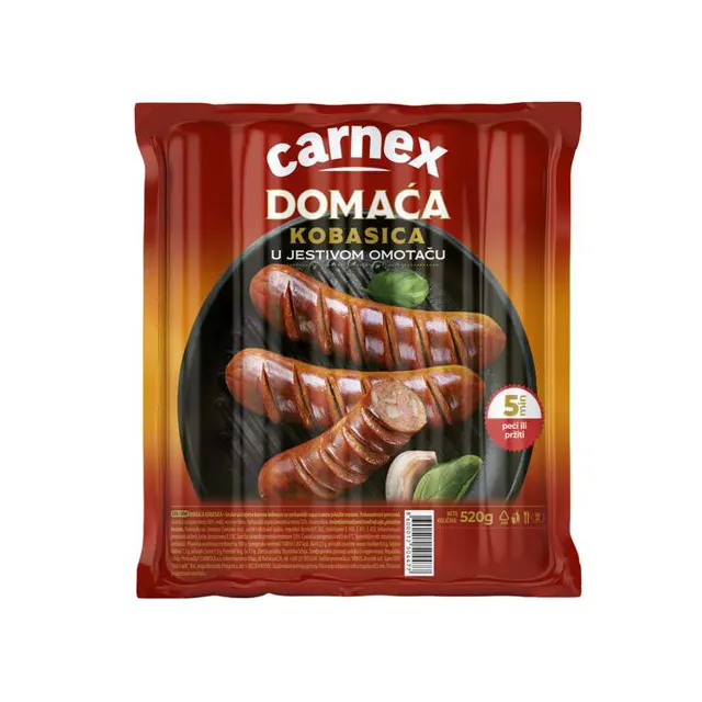 KOBASICA DOMACA 520g-CARNEX CARNEX