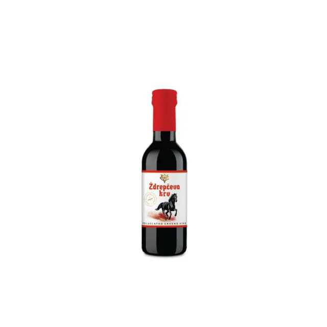 Vino Zdrepceva krv Vinoprod.Coka 0,187l Vinoprodukt Coka