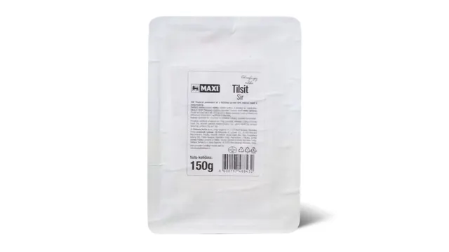 Sir Tilsit Maxi 150g slajs Maxi
