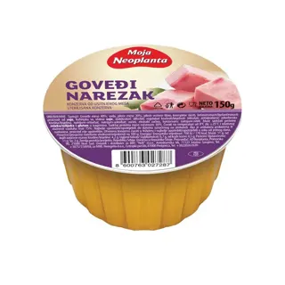 NAREZAK GOVEDJI 150gr FOLIJA NEOPLANTA