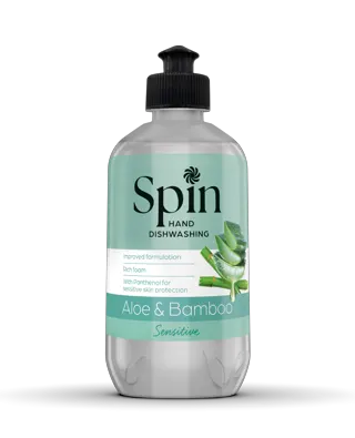DET.ZA SUDJE SPIN DWL SENSITIVE ALOE & BAMBOO 500ml