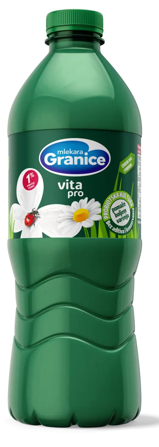 JOGURT VITA PRO 1%MM FLASA 1.5KG GRANICE