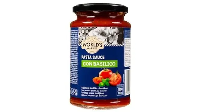 Pasta sos sa bosiljkom WM 400g Worlde's market