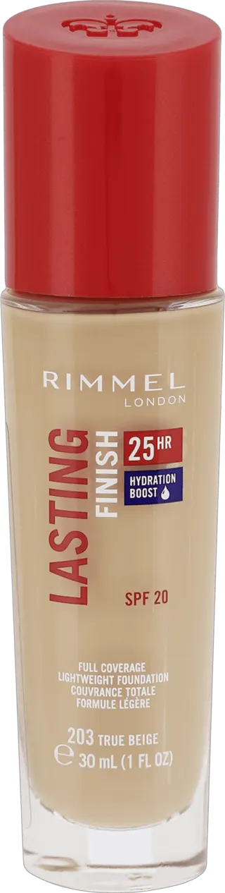 RIMMEL LASTING FINISH 35H teč. puder 203