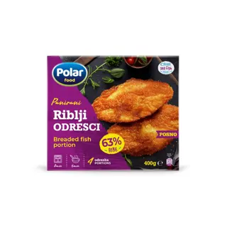 RIBLJI ODRESCI PANIRANI 400 GR POLAR FOOD