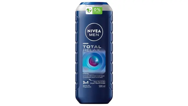 NIVEA MEN tuš/gel TOTAL RELAX 500ml NIVEA MEN