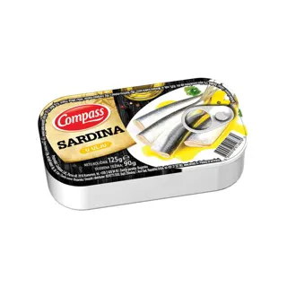 SARDINA U ULJU 125gr COMPASS