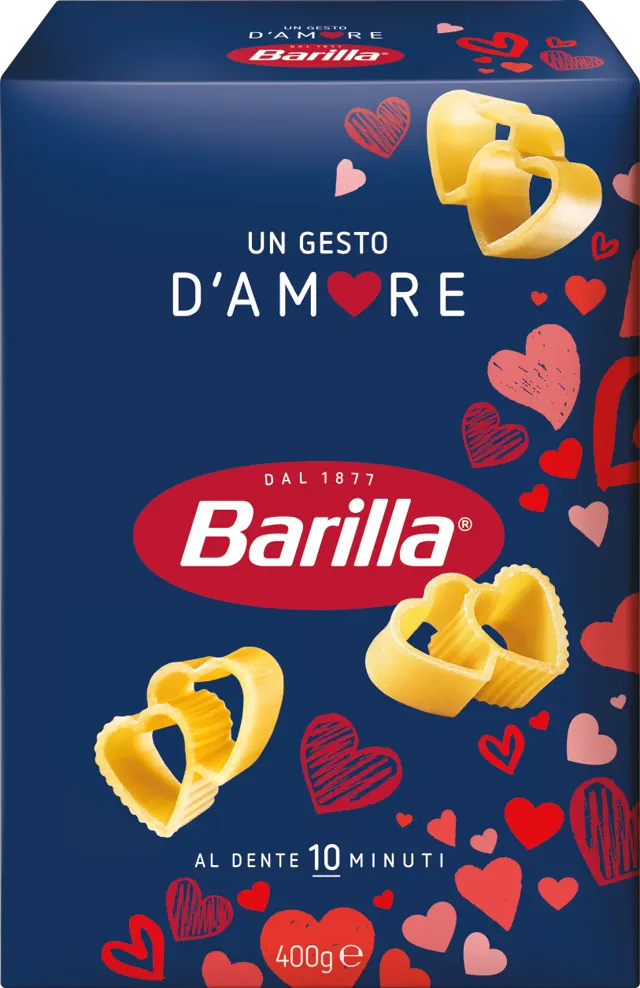TESTENINA PASTA LOVE BARILLA 400G BARILLA