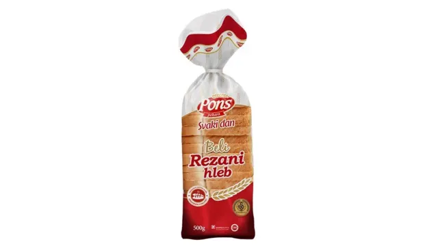 Beli extra rezani hleb Pons 500g PONS