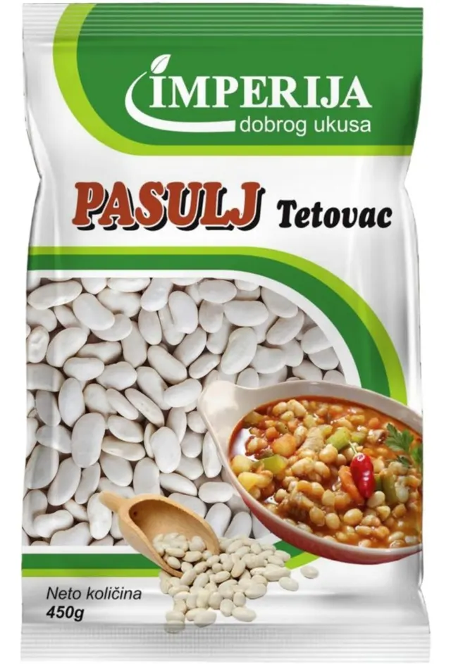 Pasulj tetovac 0450 Imperija 20 Milos Aleksic pr trgovinsko zanatska radnja IMPERIJA MARKETI Trstenik