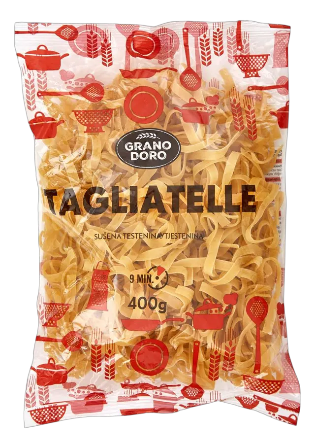 TESTENINA TAGLIATELLE 400G GRANO DO GRANO DORO