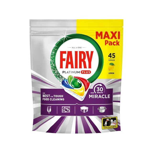 Tablete za sud Fairy 30min Miracle 45kom FAIRY