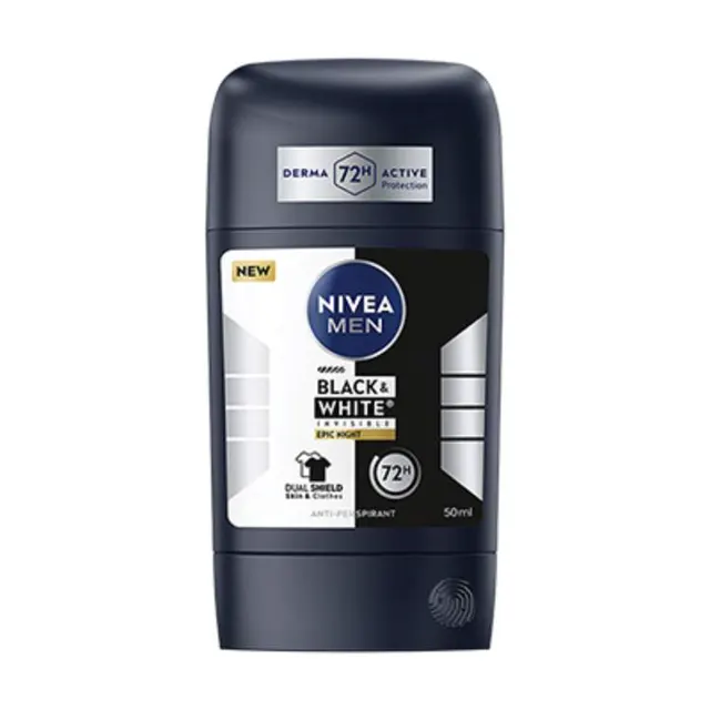 NIVEA MEN stik BL.&WH. INV.EPIC NIGHT 50 50 ml NIVEA MEN