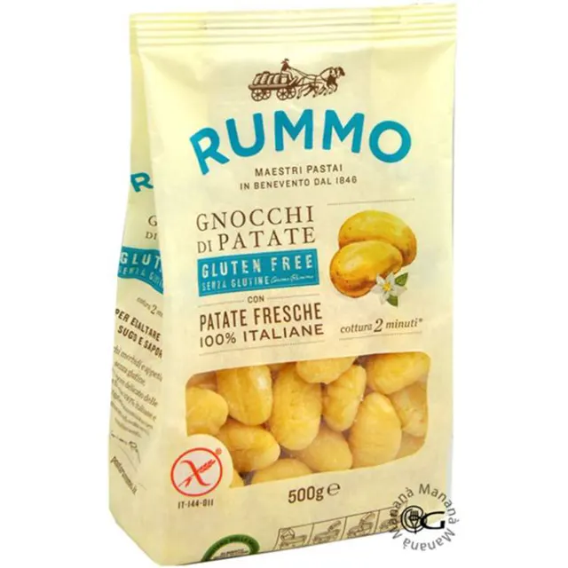 TESTENINA RUMMO GNOCCHI 117 GLUTEN FEE 500gr DUCLA TRADING DUCLA TRADING