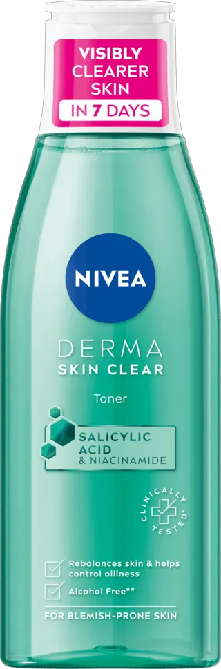 NIVEA DERMA tonik začišćenje lica 200ml