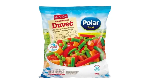ZAMRZNUTA MESAVINA ZA DJUVEC 400gr POLAR