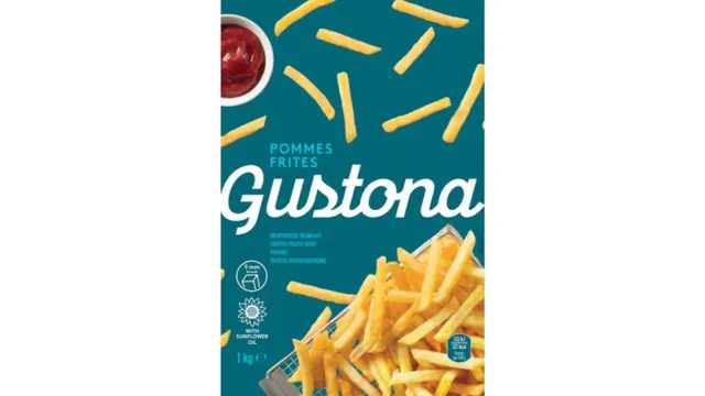 Zamrznuti pomfrit Gustona 1kg Gustona