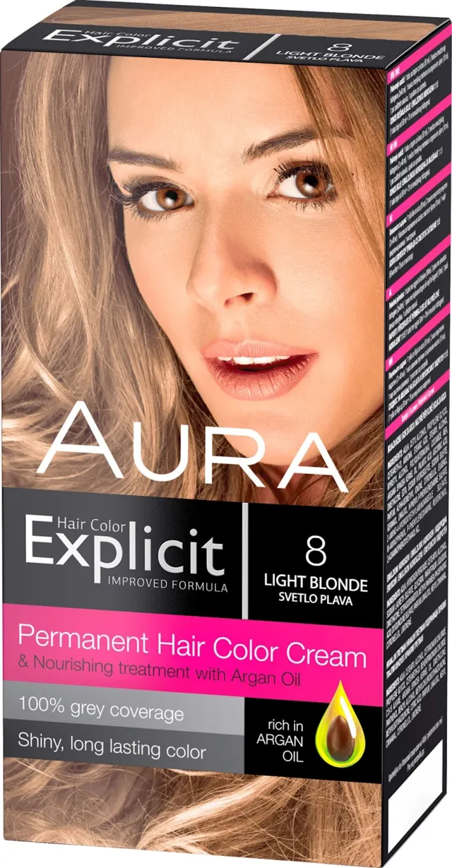 AURA boja za kosu explicit new 8 AURA