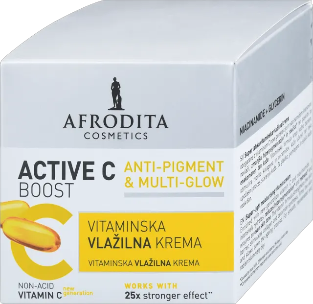 AFRODITA C ACTIVE C BOOST vit. krema 50m 50 ml AFRODITA COSMETICS