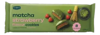 KEKS MATCHA JAGODA 128G GOODBURRY