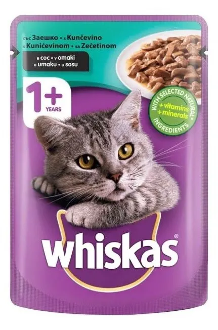 Whiskas zecetina 100gr