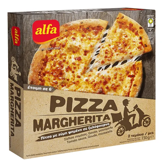 PICA MARGARITA SA GAUDA SIROM I MOCARELOM 730GR ALFA FOODS ALFA