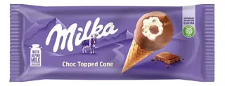 SLADOLED MILKA BALL TOP CONE 100ML