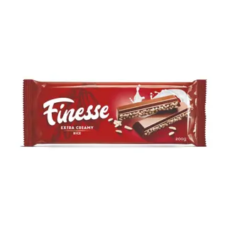 ČOKOLADA MLEČNA SA RIŽOM200G FINESS