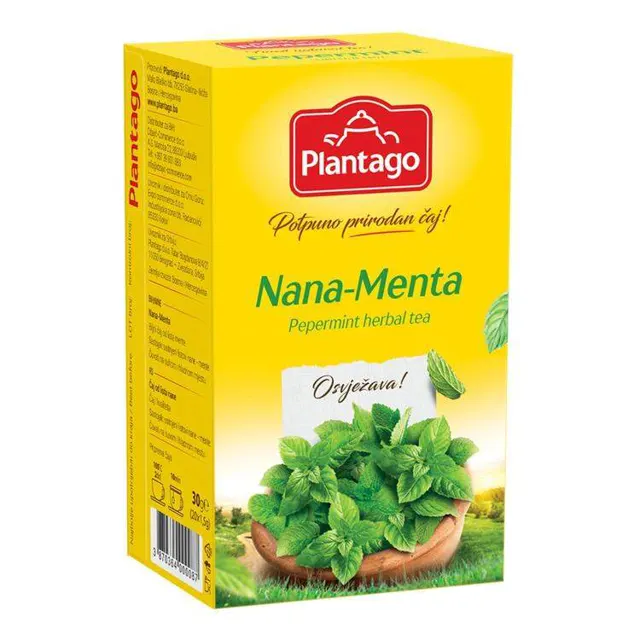 Nana-menta caj 30g #12 Plantago PLANTAGO