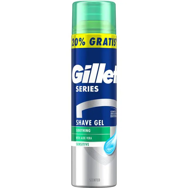 Gel/brijanje Gillette Soothing 200+40ml Gillette