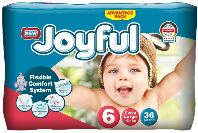 PELENE JOYFUL 6 EXTRA LARGE 16+ 36/1 JOYFUL