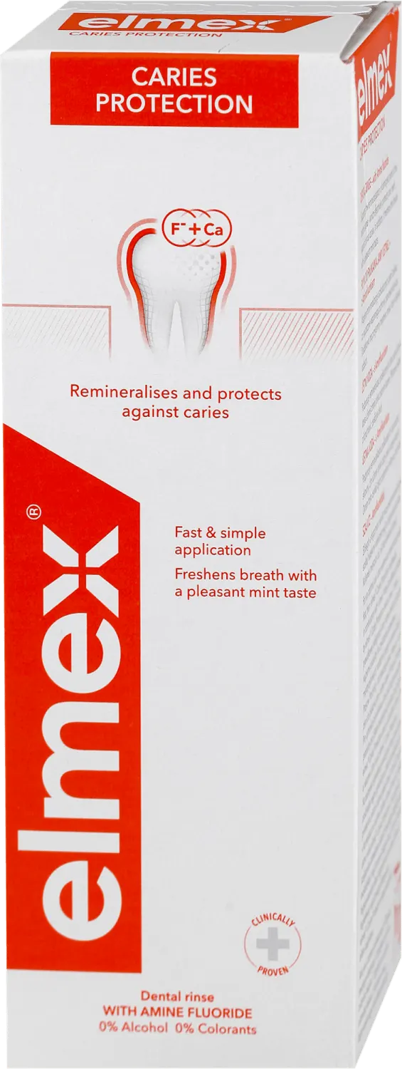 elmex PROTEZI.CARIE teč.za isp.usta400ml elmex