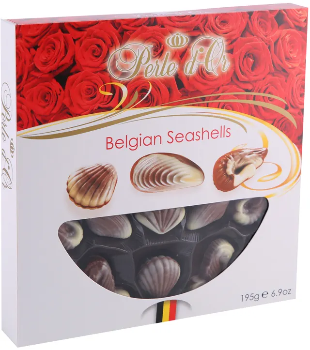 PRALINE PERLE D*OR ŠKOLJKE BELGIAN 195G BELGIAN