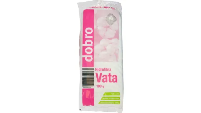 VATA HIDROFILNA 100G DOBRO 325997 DOBRO