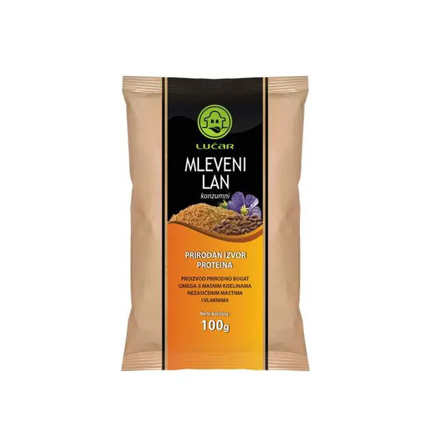 Lučar lan mleveni 100g LUČAR