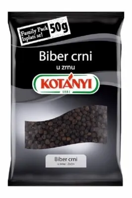 BIBER CRNI ZRNO KESICA 50gr KOTANY KOTANYI