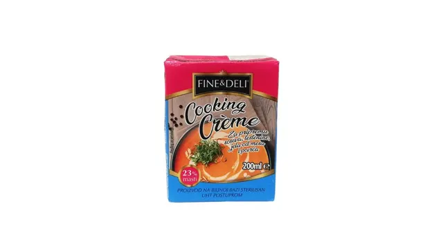 PAVLAKA ZA KUVANJE FINE&DELI COOKING CREME 23%mm 0.2L FINE&DELI