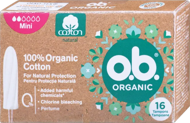 o.b. tamponi Organic Mini 16 kom o.b.